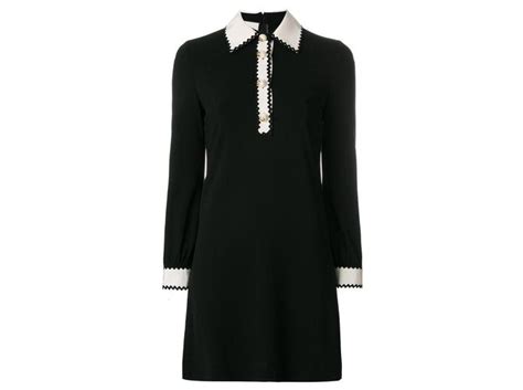 gucci summer dresses|Gucci black and white dress.